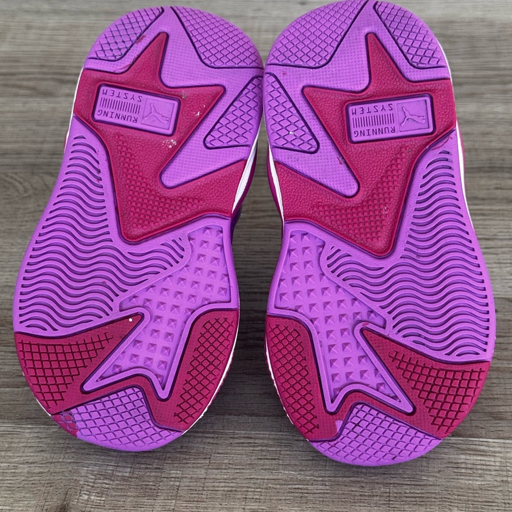 Kids Pink Puma Sneakers - Picture 5 of 5